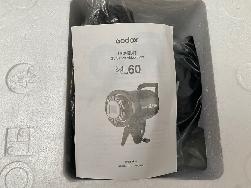 Godox SL-60 LED Video Light 5600K LCD Display Remote Control (Daylight-Balanced)