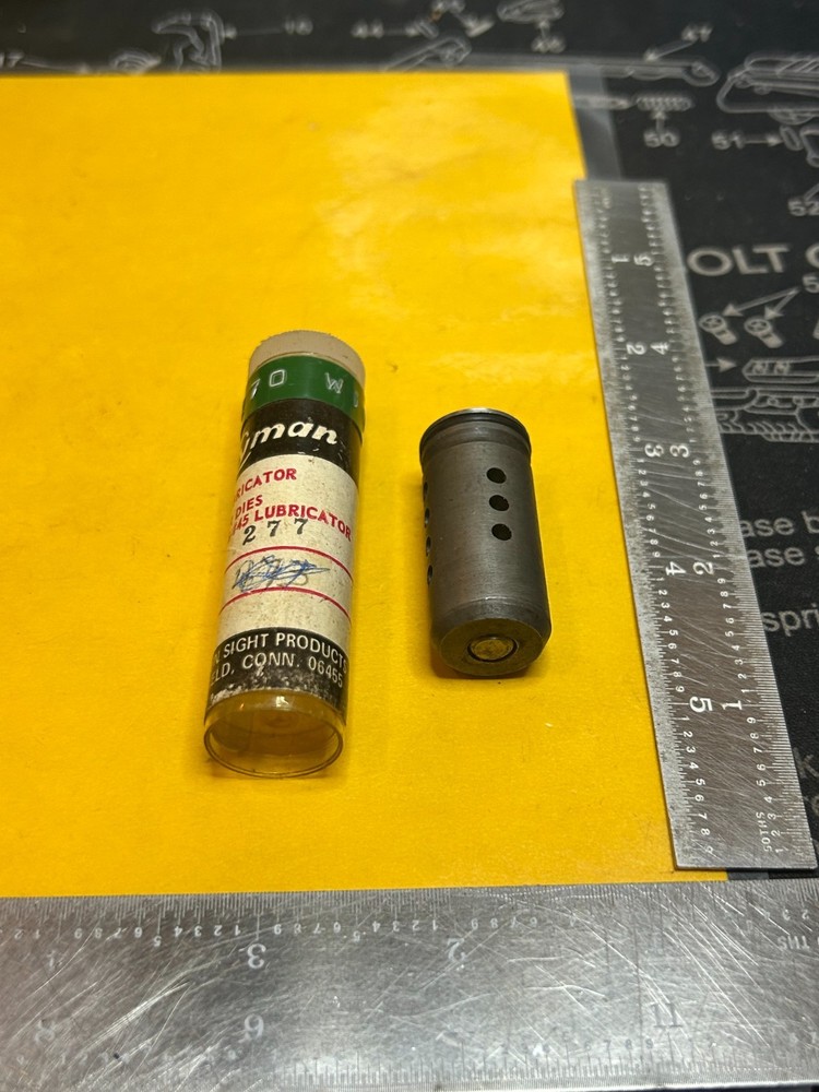 Lyman #277 Lube & Size Die + Case