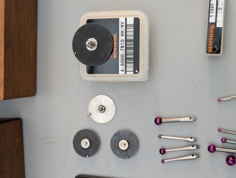 Genuine Renishaw CMM Touch Probe Disk Styli Ruby Tip Mixed Lot Datum Reference