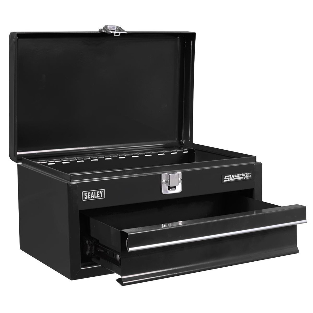 Sealey APMTB2 1 Drawer Mini Toolbox Black
