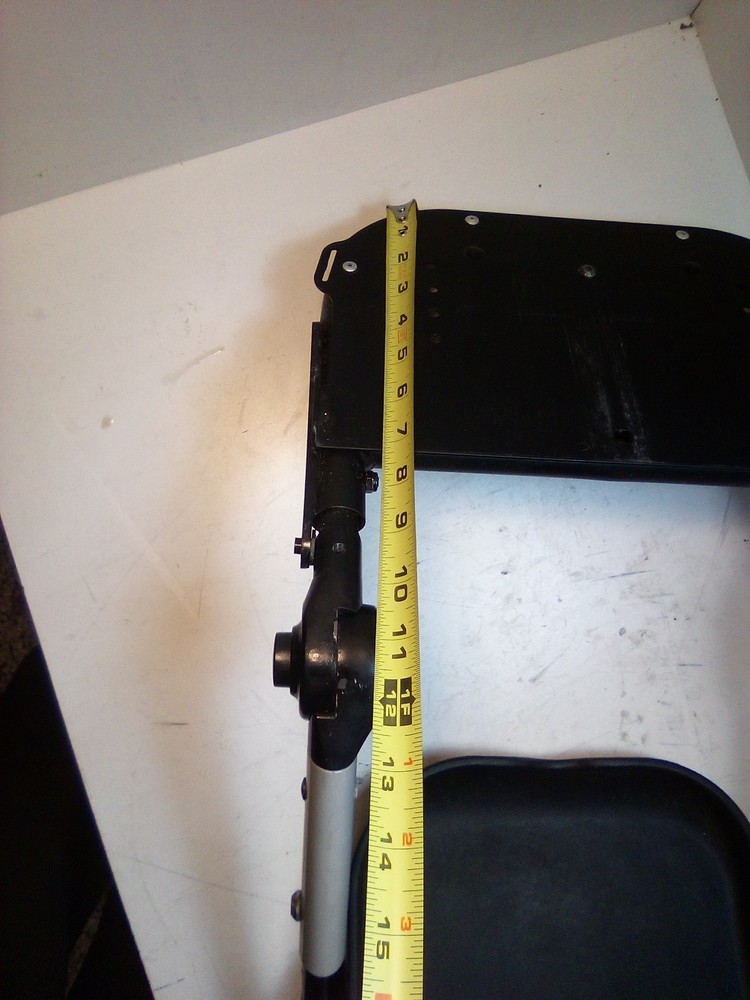 Leggero Trak Stroller Footrest with Seat Pan. Elevating angle Adjustable M30