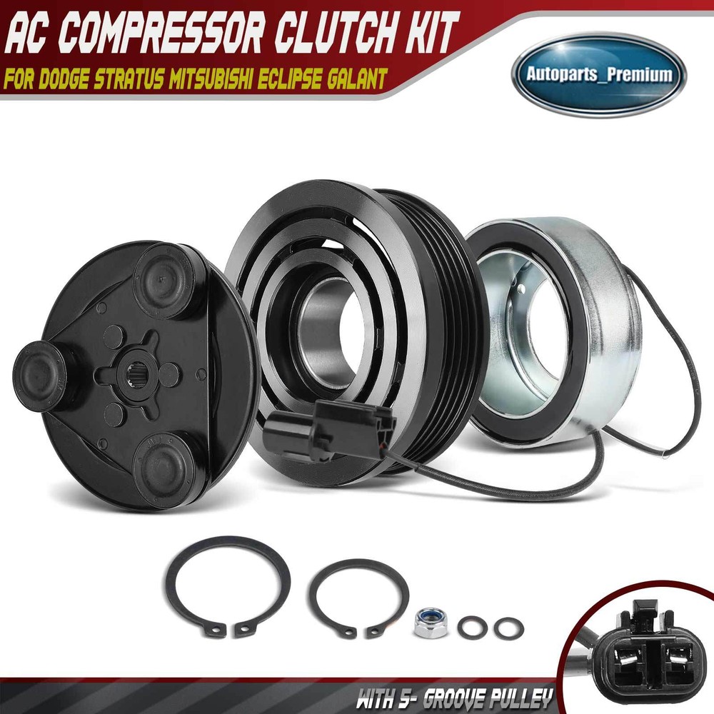 A/C Compressor Clutch Kit for Dodge Stratus 2001-2005 Mitsubishi Eclipse Galant