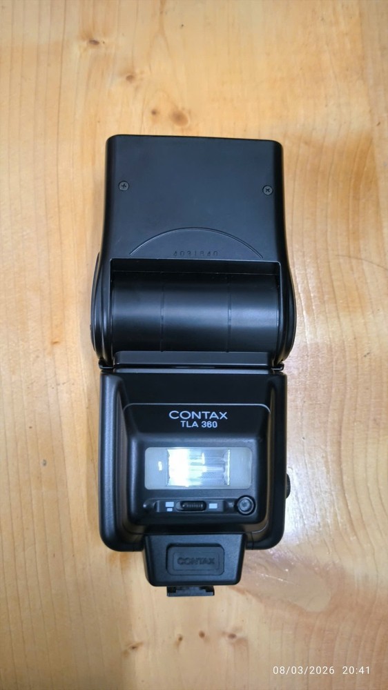 Contax TLA 360 Shoe Mount Flash Strobe Flash Camera Used