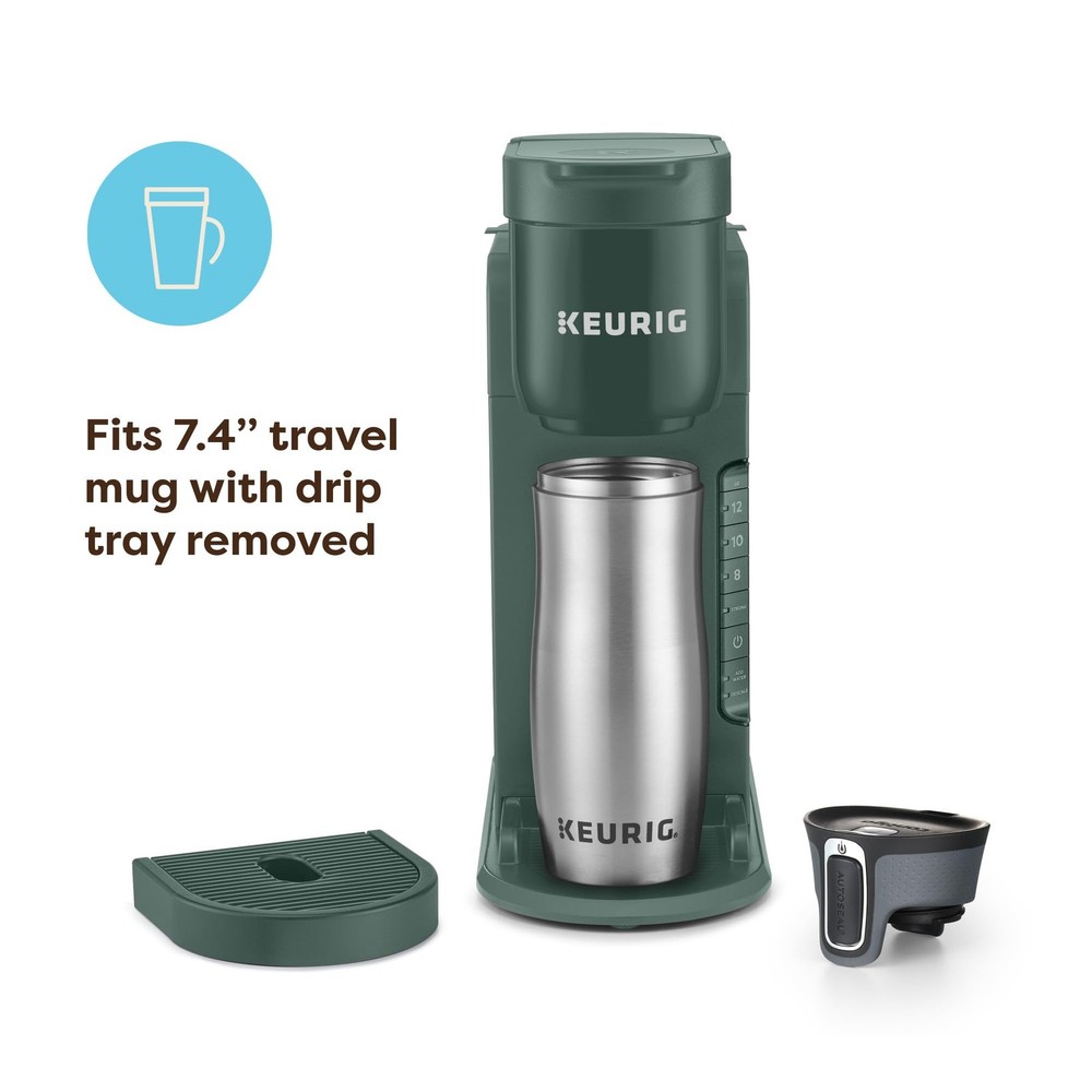 K-Express Single Serve K-Cup Pod Coffee Maker, 3 Brew Sizes, Strong Button Fe...