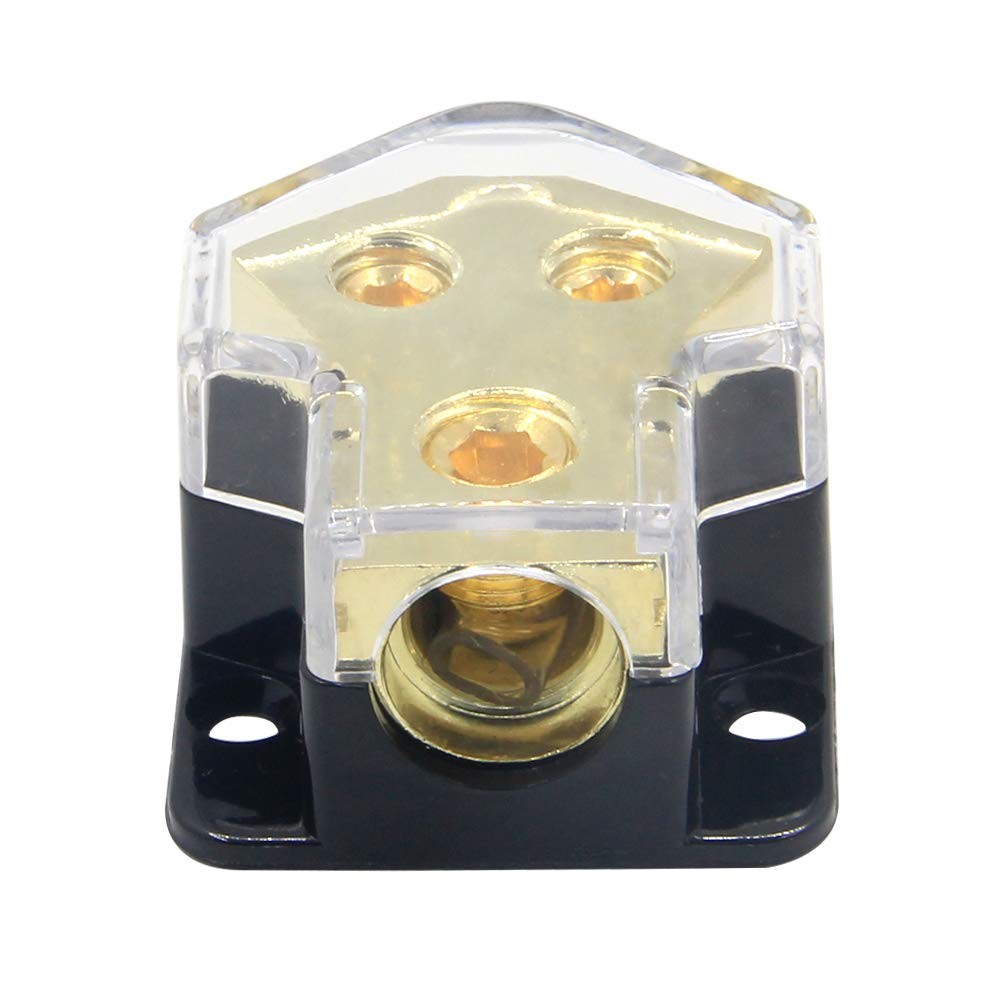 Car Audio Power Distribution Block for Stereo Amp