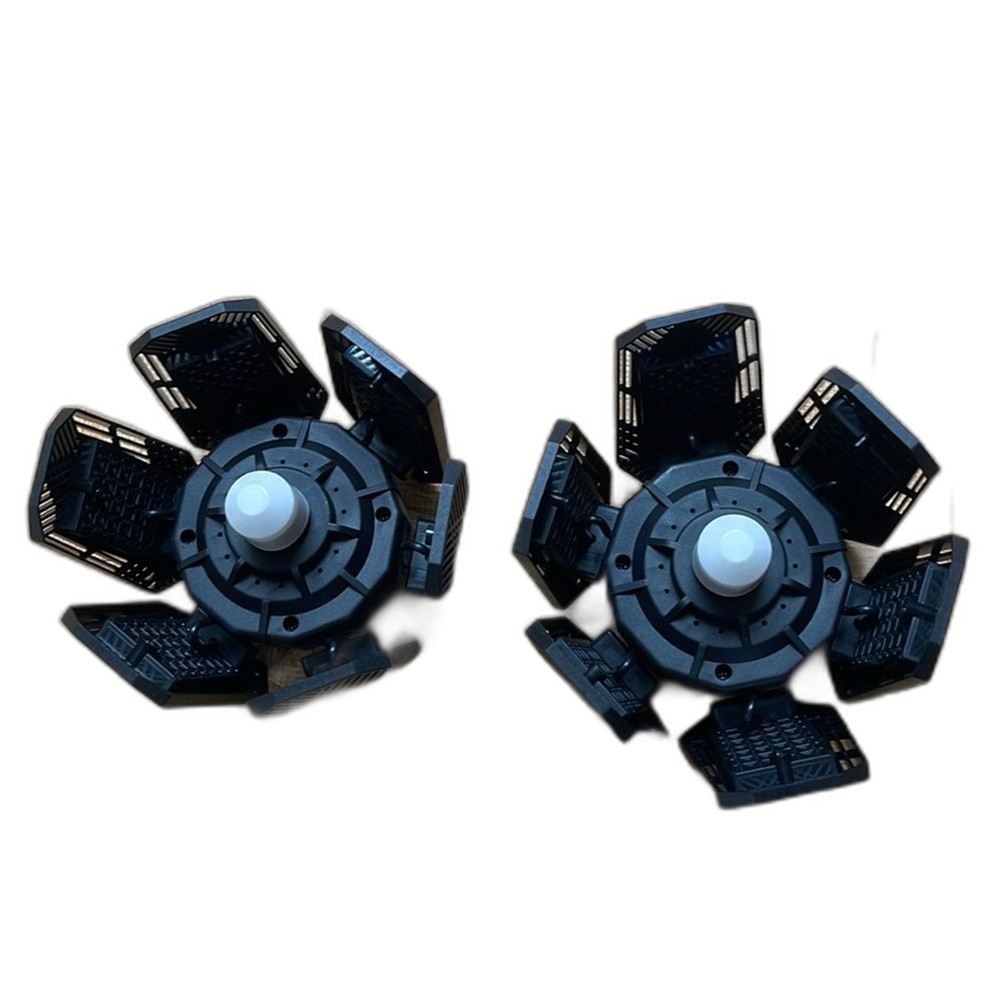 2 pack led grage E26/E27 socket wrapped around lights for home