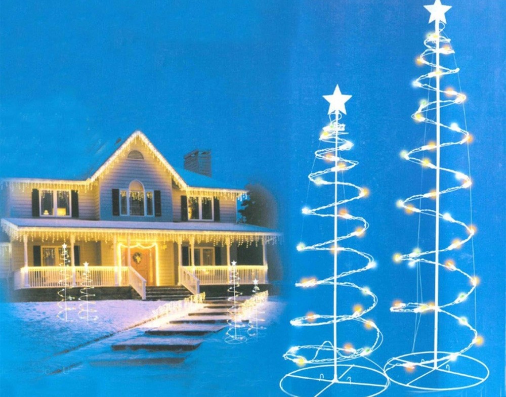 Spiral Christmas Trees