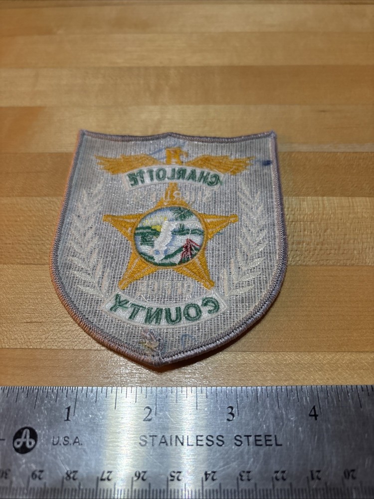 Charlotte County Sheriff Florida Patch