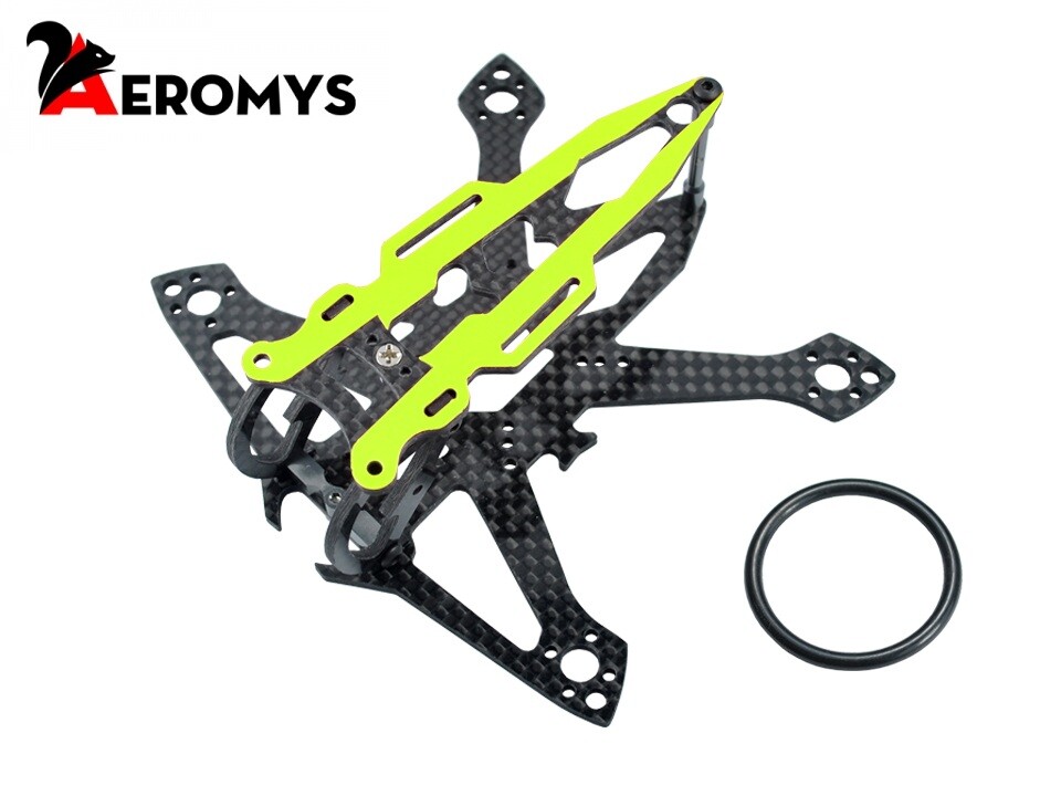 Microheli AEROMYS 100 Racing Frame Kit (YELLOW)