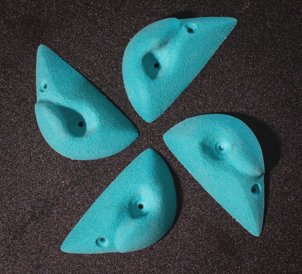 Rock Climbing Holds, Training Essentials Kit, 16 piece set + hardware