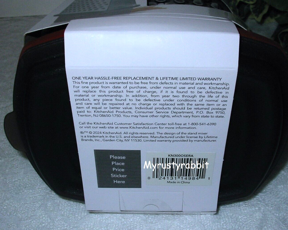 Kitchenaid Empire Red Box Grater w Lidded Storage Container - New