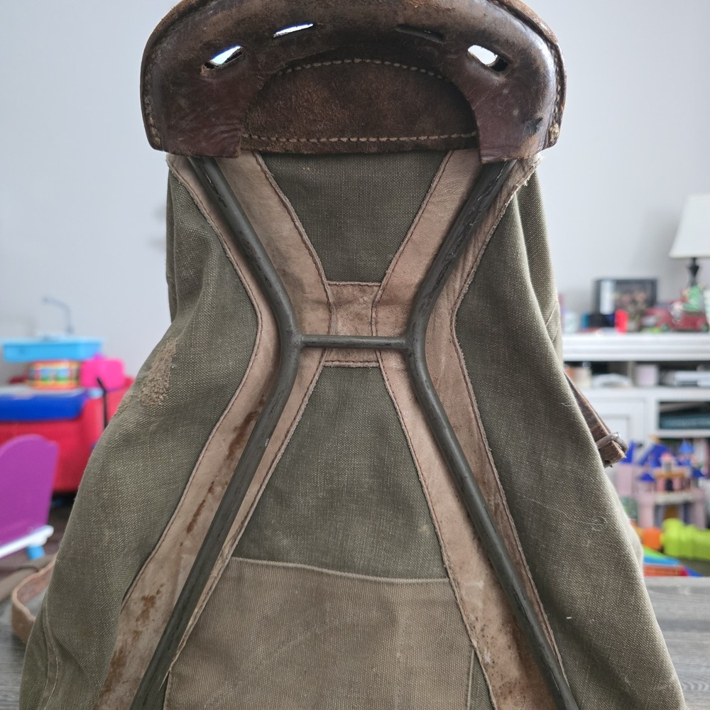 WWII German Army Rucksack With Frame