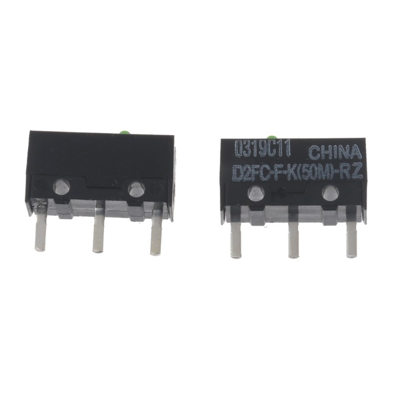 2 Pieces Mouse Micro Switch Fretting Button Suitable for Mouse