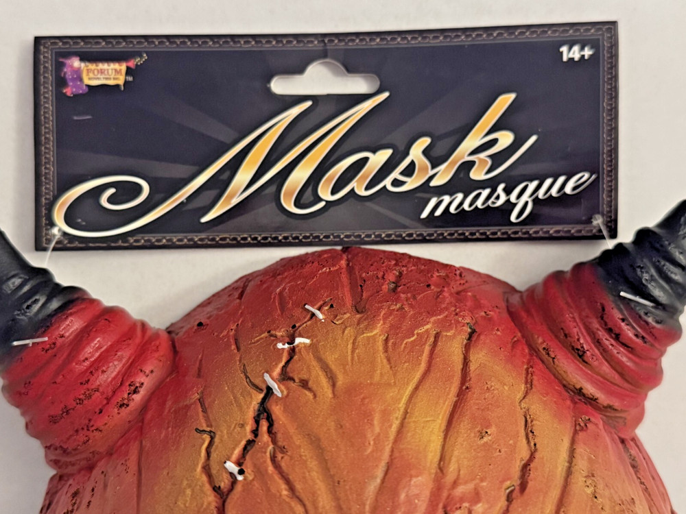 Forum Novelties Half Mask Halloween Scary "Devil"
