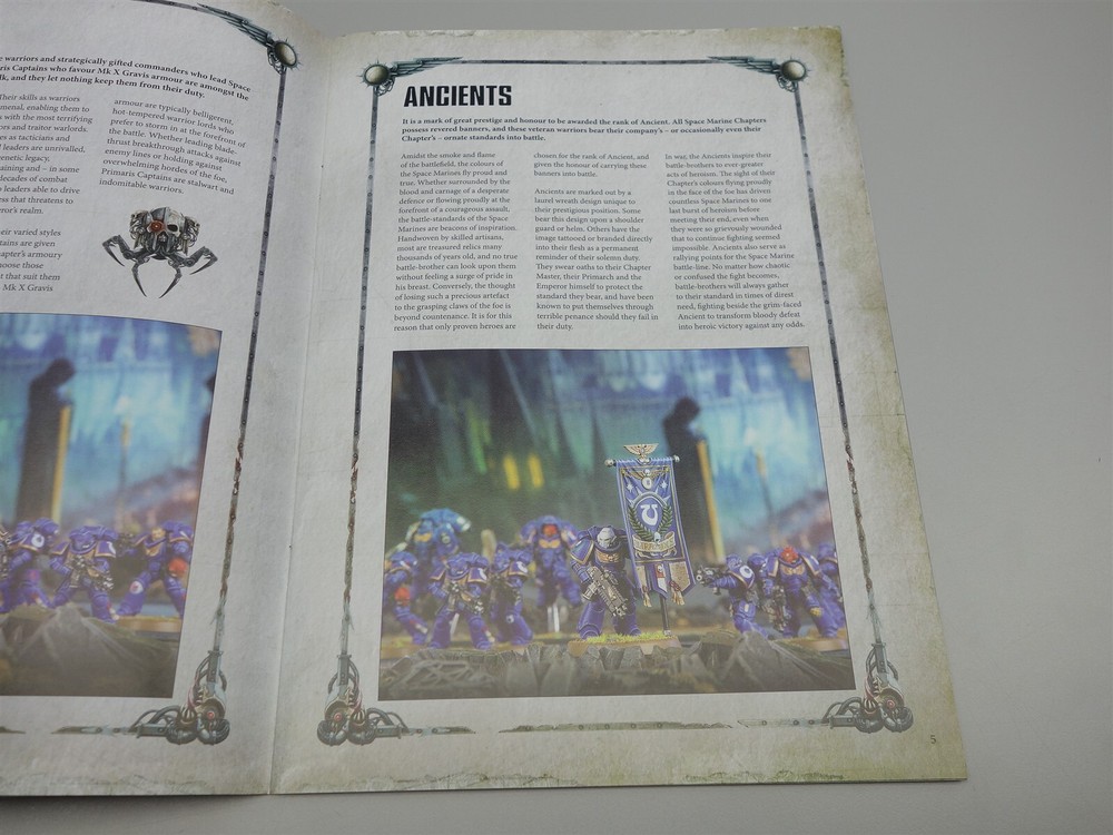 Warhammer 40k Codex Army Book - Primaris Space Marines (oop)