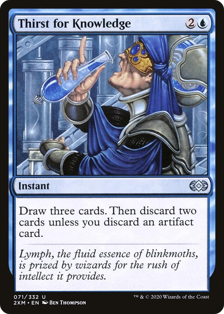 Thirst for Knowledge Double Masters 71 MTG LP