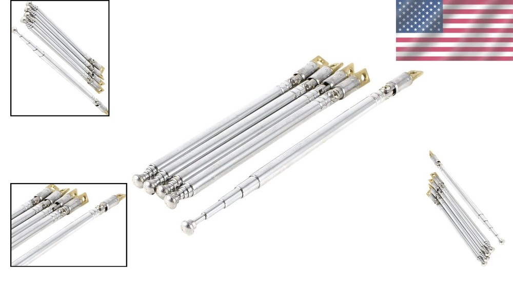 Telescopic Antenna with Adjustable Length 11-32cm for Improved Reception