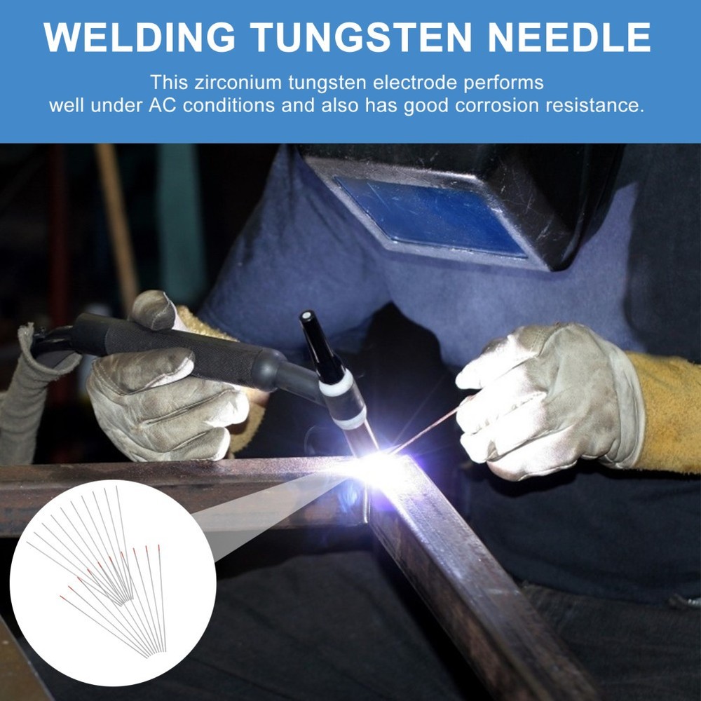 20pcs Welding Tungsten Electrode Argon Arc Tungsten Electrodes Needles