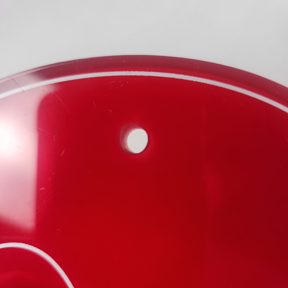 Red Acrylic Ghost Longboard Holder/Rack