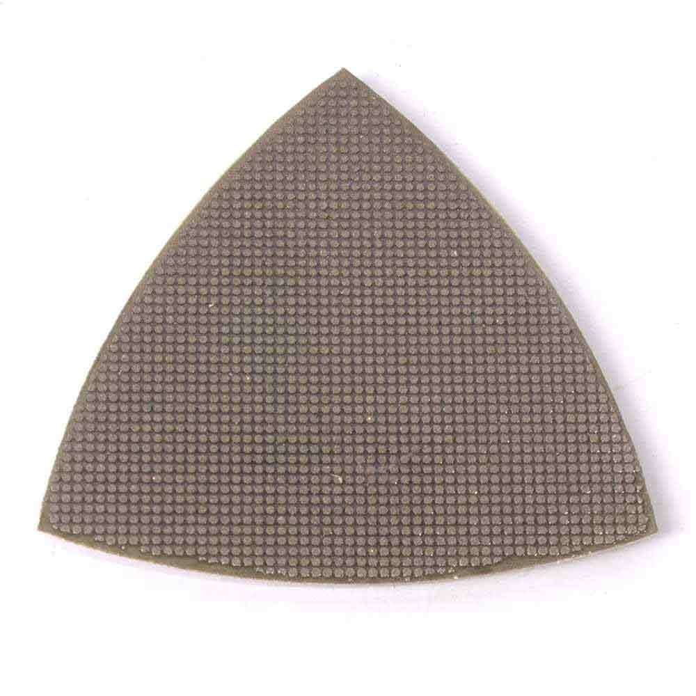 200 Grit Electroplated Diamond Triangular Polishing Pad For Oscillating Tools