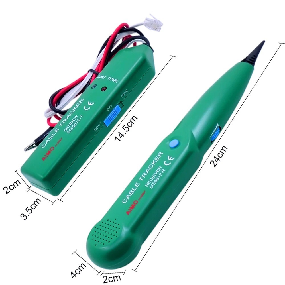 AIMOMETER MS6812 Cable Tracker Professional Network Cable Tester Line Finder AU