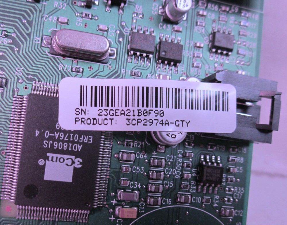 3Com 3CP2974A GTY PCI Modem Used
