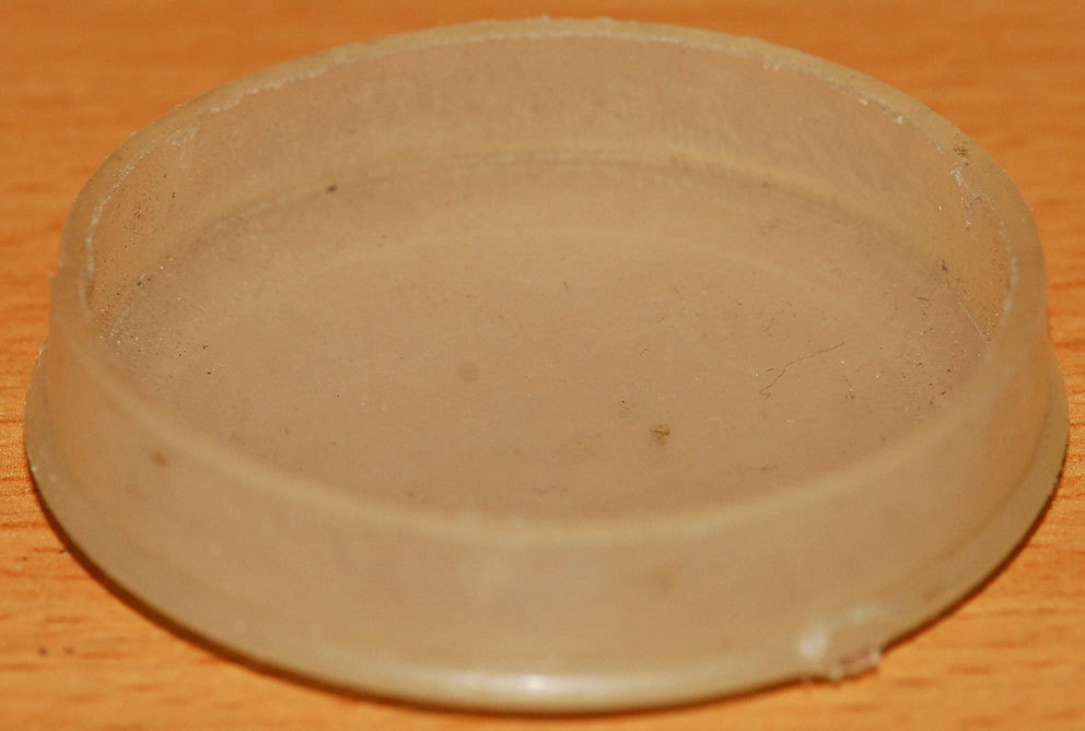 Plastic Kapron front Lens cap D42 with logo KOMZ