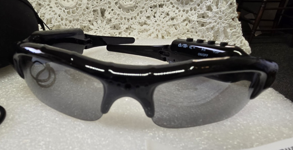 MP3 and Mpeg Video Camcorder Polarized Sunglasses