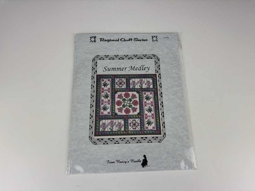 From Nancy’s Needle Quilt Series Summer Medley Needlepoint Pattern 1S