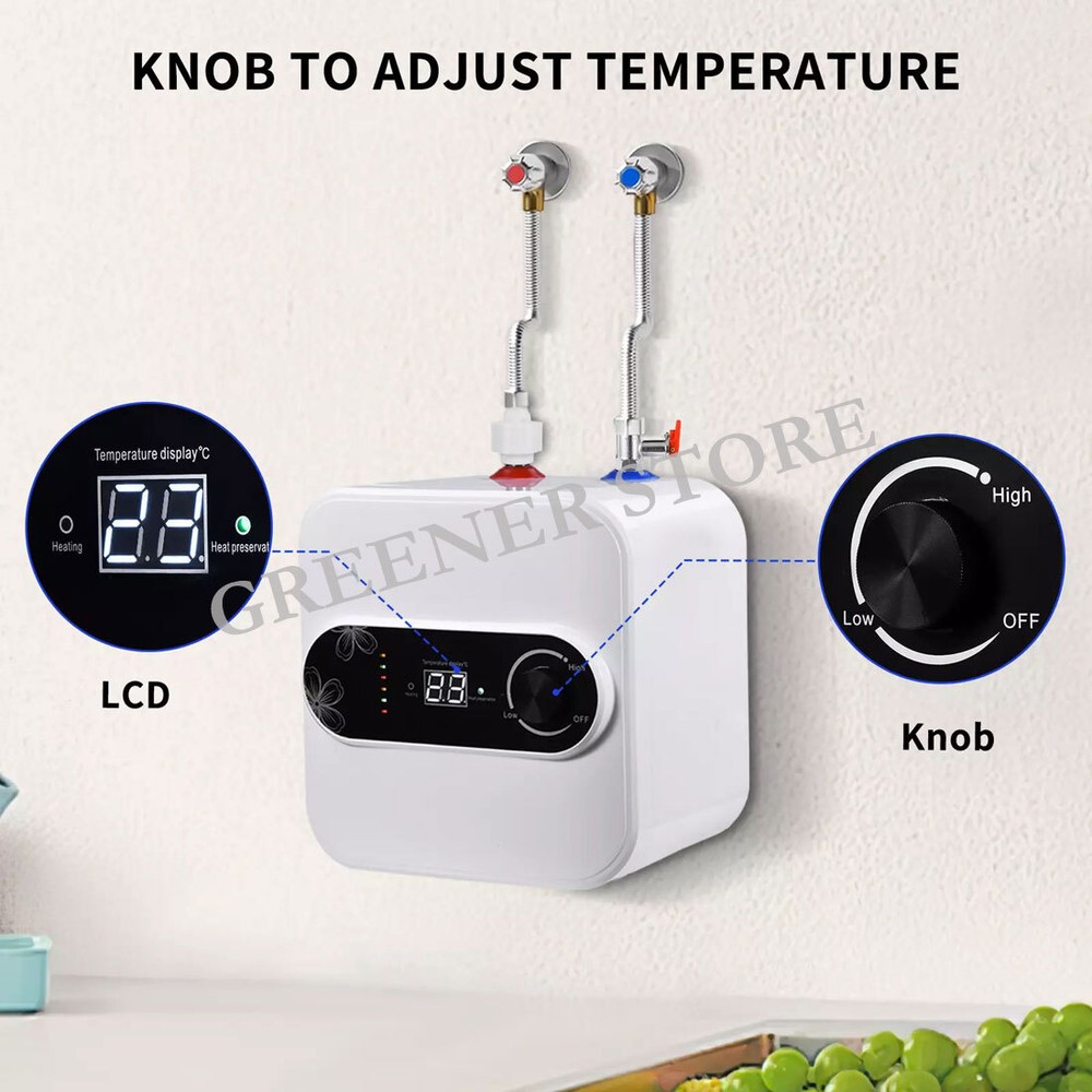 10L Instant Heated Hot Water Tank 1.5kw for Boiling Hot Water Taps