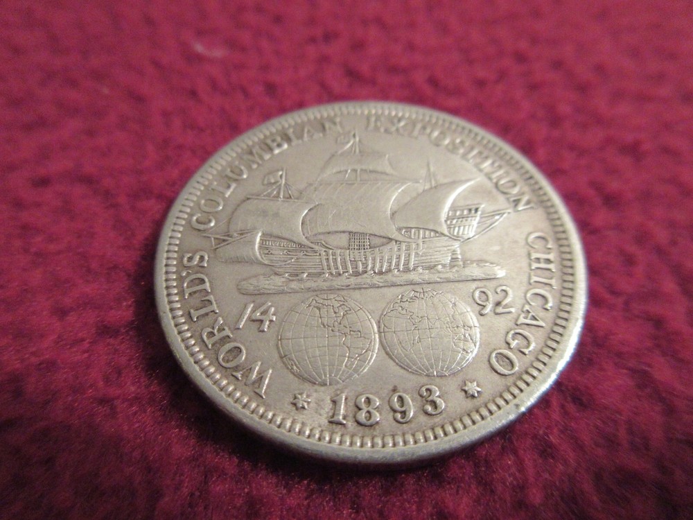 1893 Columbian Exposition Commemorative Half Dollar