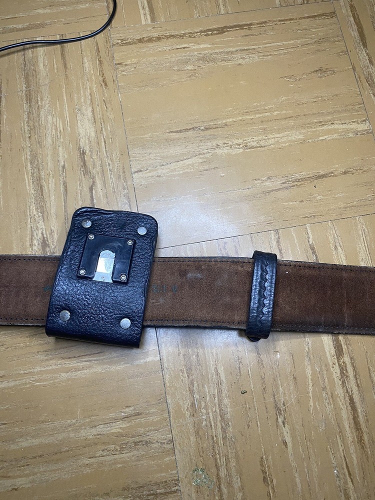 Black Basketweave Duty Belt, with Accessories