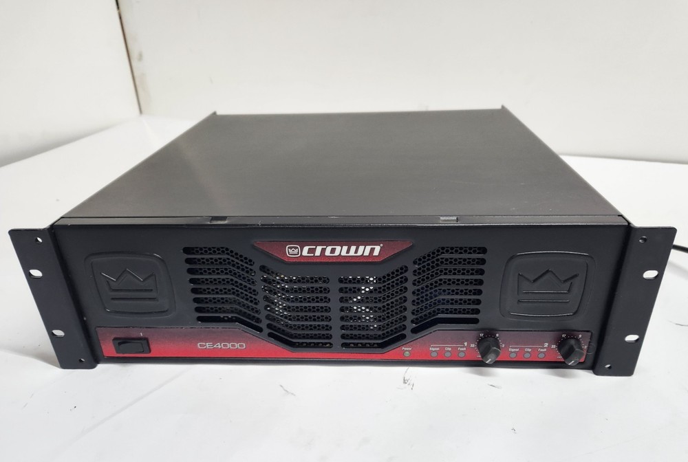 Crown CE4000 2 Channel Professional High Performance Power Amplifier