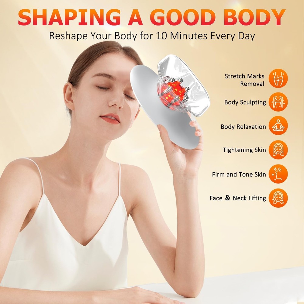 COMEBY Body Sculpting Machine - Professional Cordless Cellulite Massage Tool-...