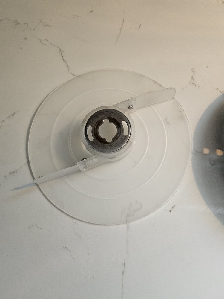 Food Processor Replacement Blade & Disc Support Plate H7 Preowned