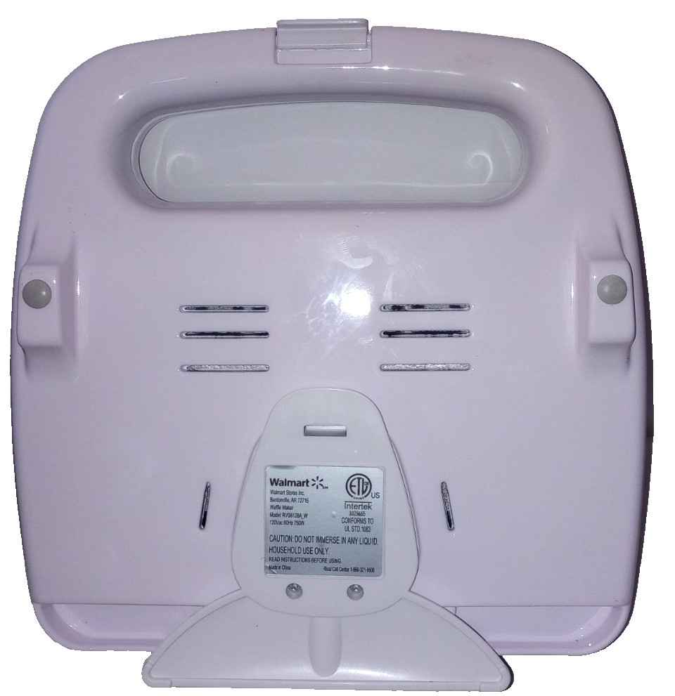 Rival Waffle Maker w/ Instructions Model # RVS6128A_W - Tested / Good Condition