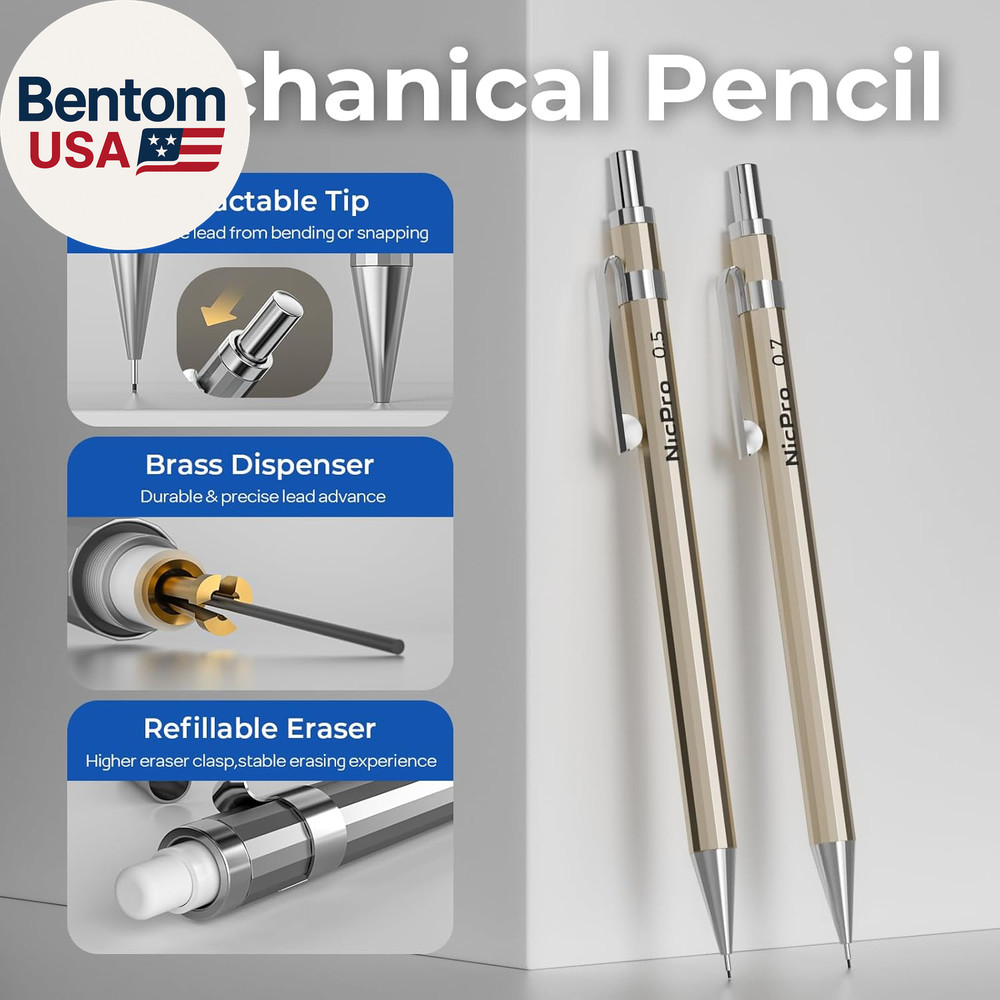 21PCS Professional Drafting Tools & Geometry Set with Case, Architect Compass &