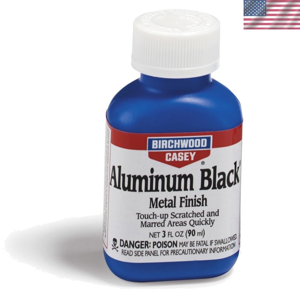Room Temperature Aluminum Black Solution - 3 Fl Oz for Quick Restorations