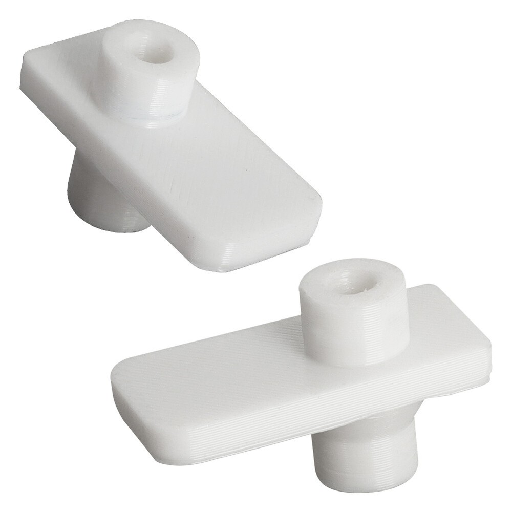 Set of 2 For LG Refrigerator Vegetable Tray Crisper Drawer Wheel Mount MCR620965
