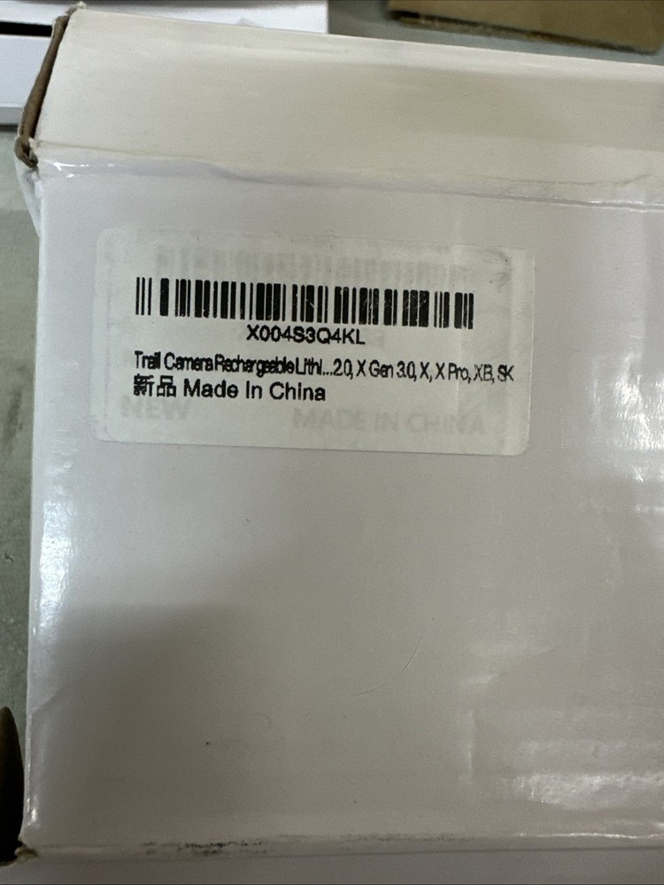 NEW Trail Camera Rechargeable Battery