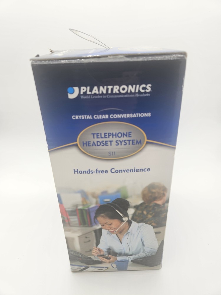 Plantronics S11 Telephone Headset System- New