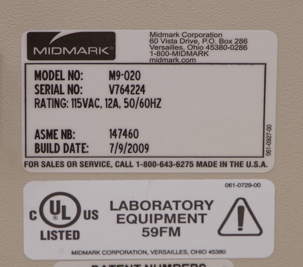 Midmark M9 Ultraclave (FA1)