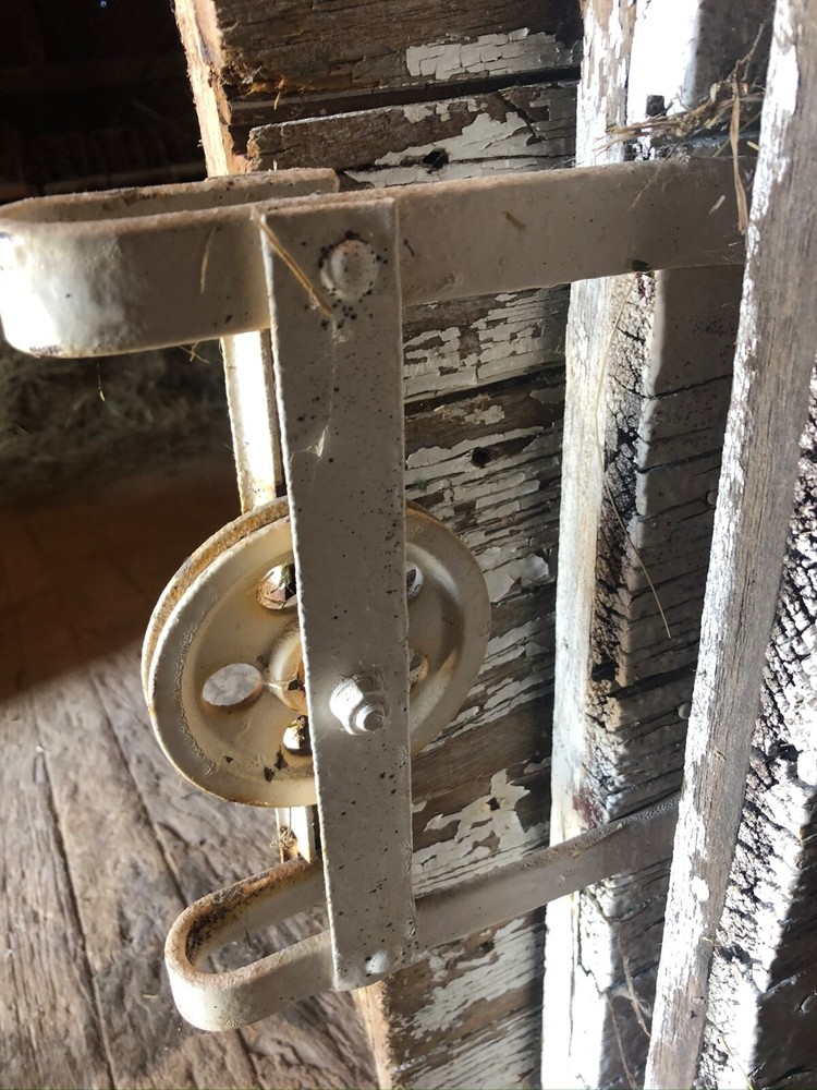 Reclaimed barn door