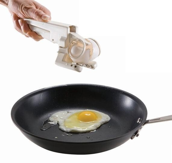 EZCracker Handheld Egg Cracker & Yolk Separator Kitchen Tool As Seen On TV EMSON