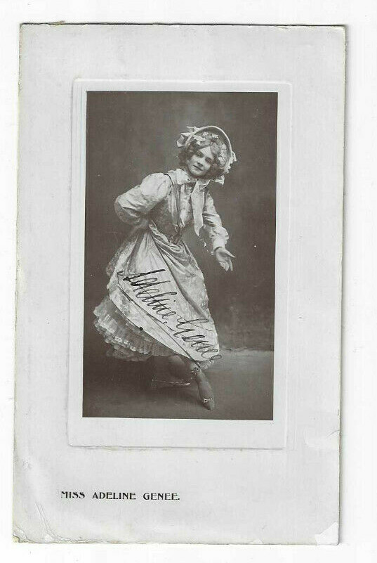 Adeline Genee Signed Photo / Autographed Ballet