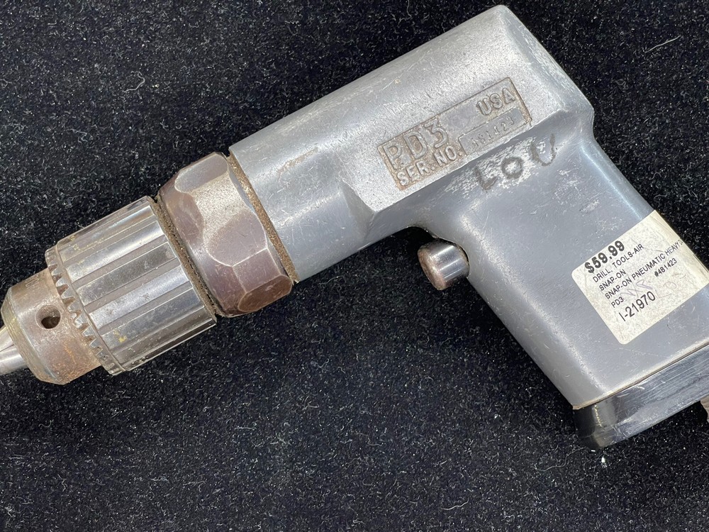 snap on pneumatic drill PD3