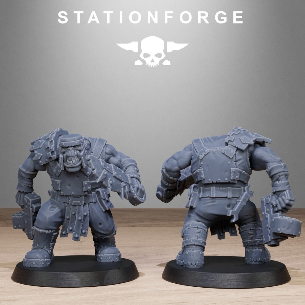 Orc Bros Infantry Unit, Stationforge