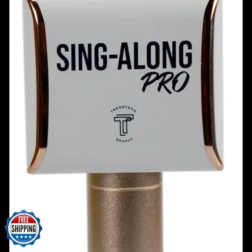 Sing-Along PRO Bluetooth Microphone - Wireless Karaoke Mic for Ki