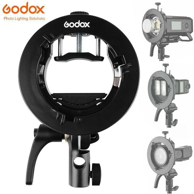 Godox 80cm Foldable Bowens Mount Softbox with Grid & S-type Speedlite Bracket