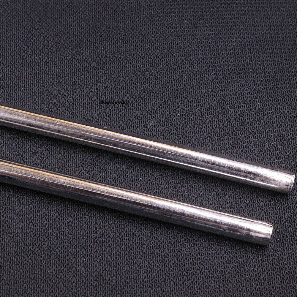 Solid S999 Fine Silver 999 Round Fu Figure Chopsticks Dinnerware 31-32g